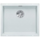 Fregadero bajo encimera BLANCO SUBLINE 500-U BLANCO. 523436. Una cubeta, Blanco. Para mueble de 60 cm
